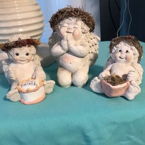 Dreamsicles figurines by Kristin lot of three